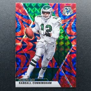 Randall Cunningham - 2020 Panini Mosaic Mosaic Reactive Blue #161